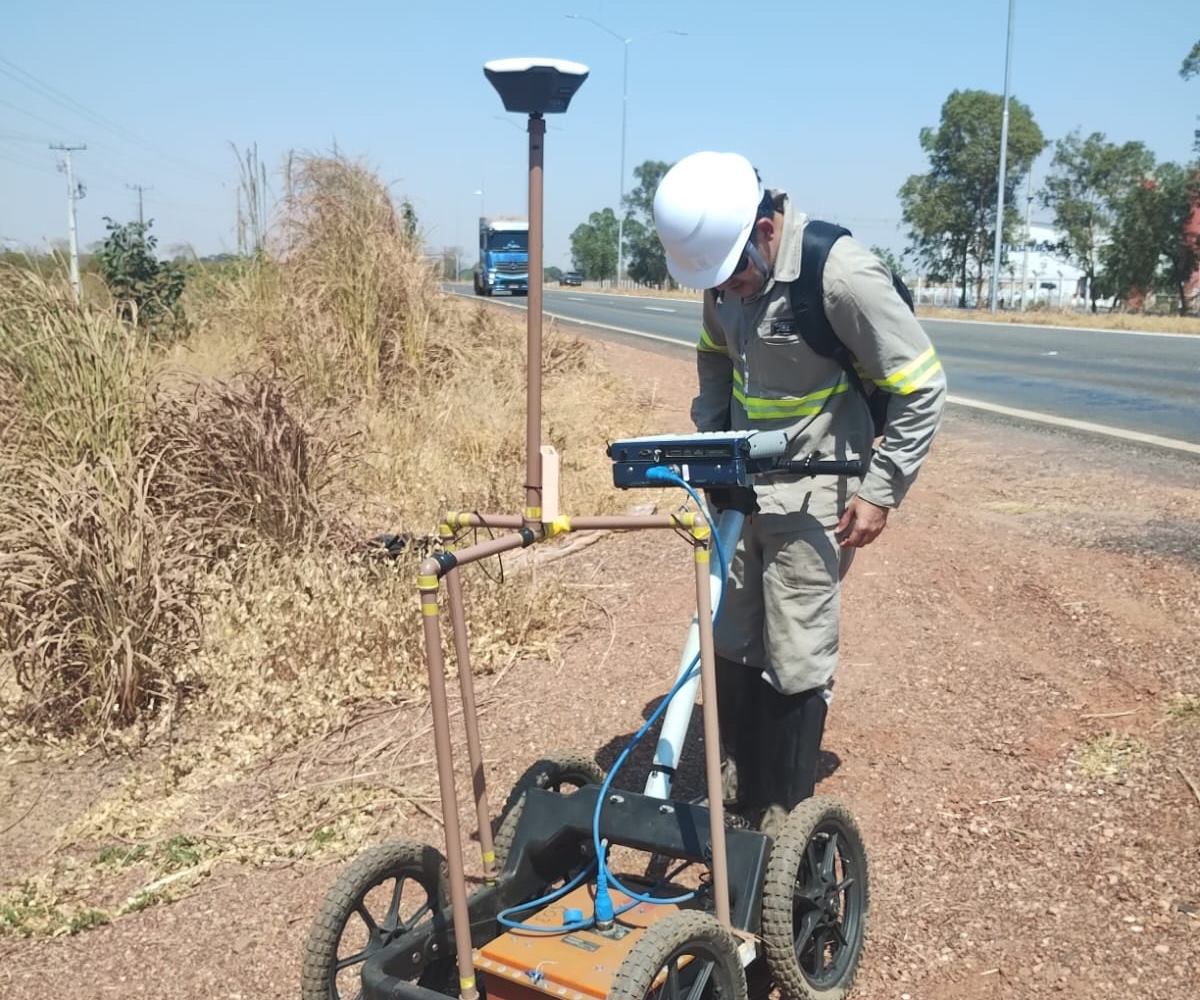 GPR with RTK GPS