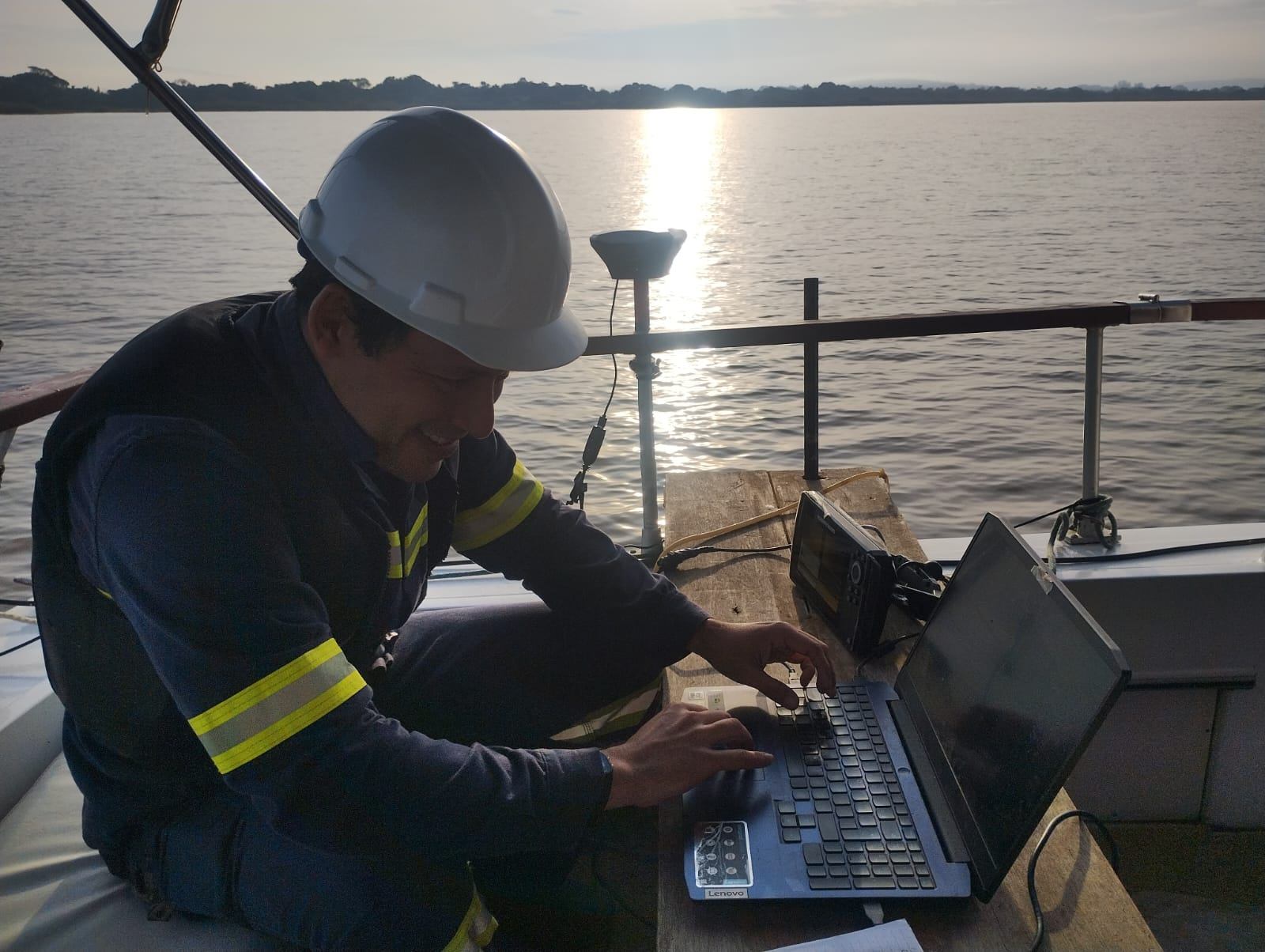 Bathymetry on board